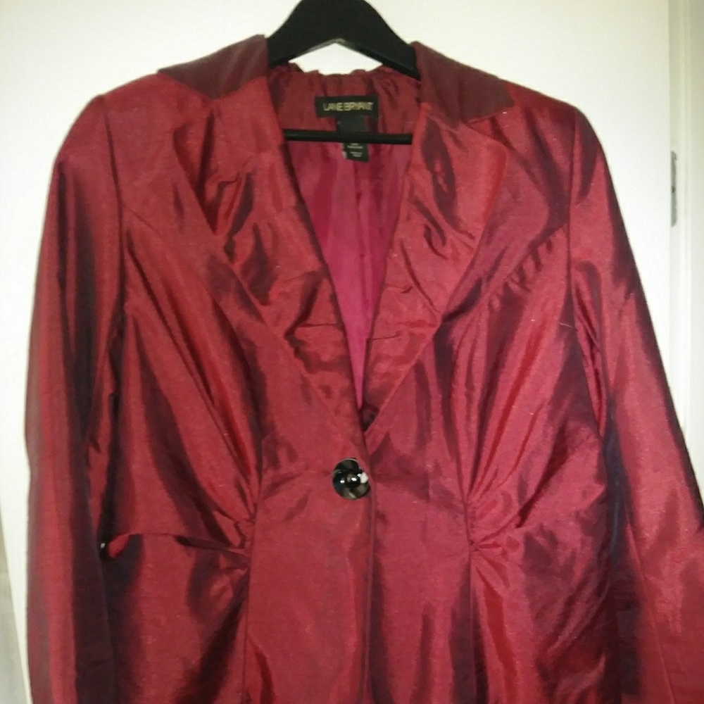 Cranberry plus size blazer